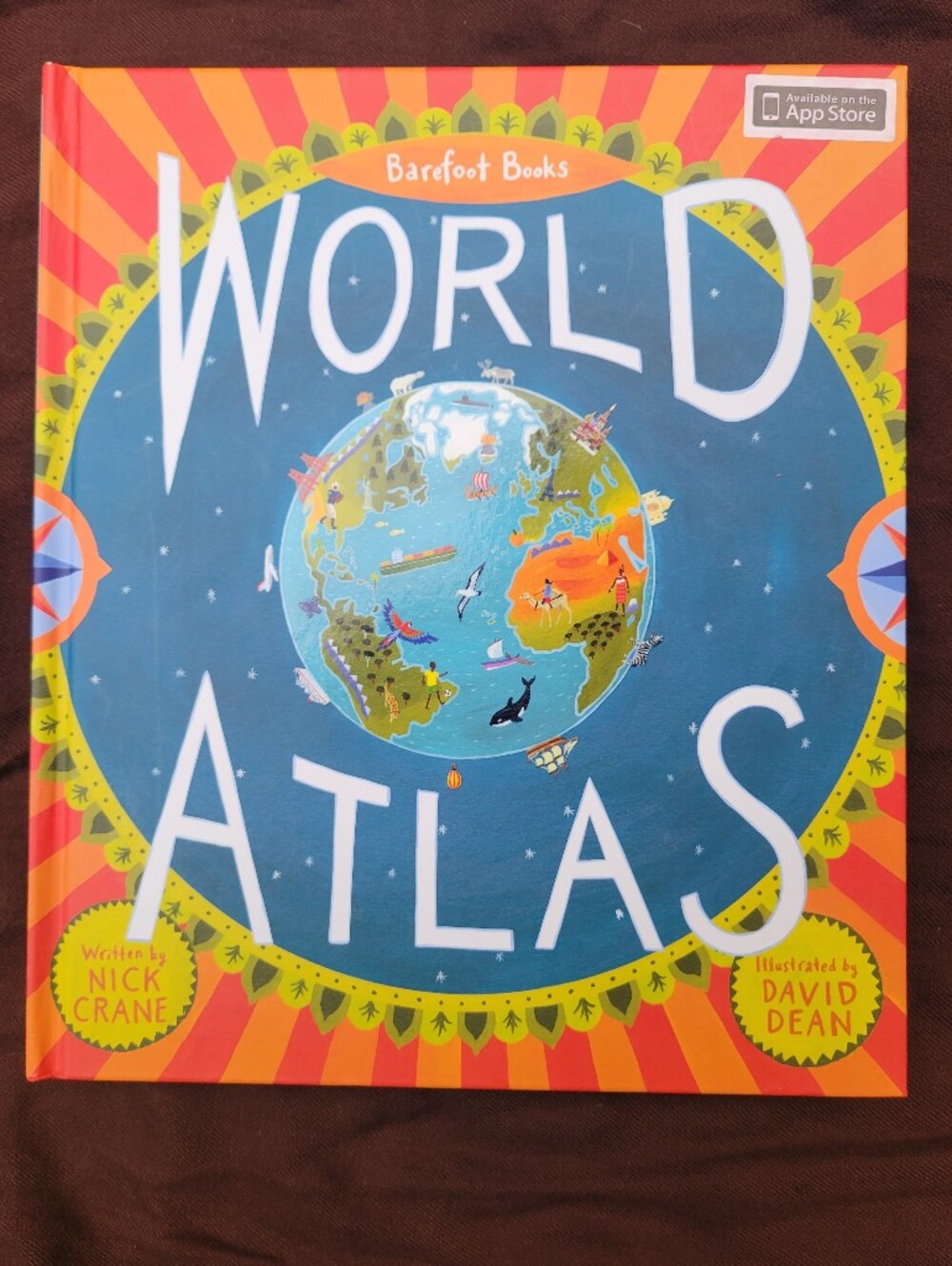 World Atlas - Blue and Orange Kids' Atlas
